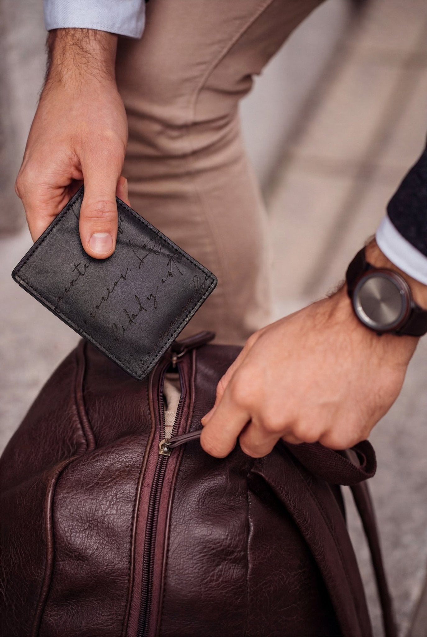 CARD WALLET CH608 BKA "RFID PROTECTION"
