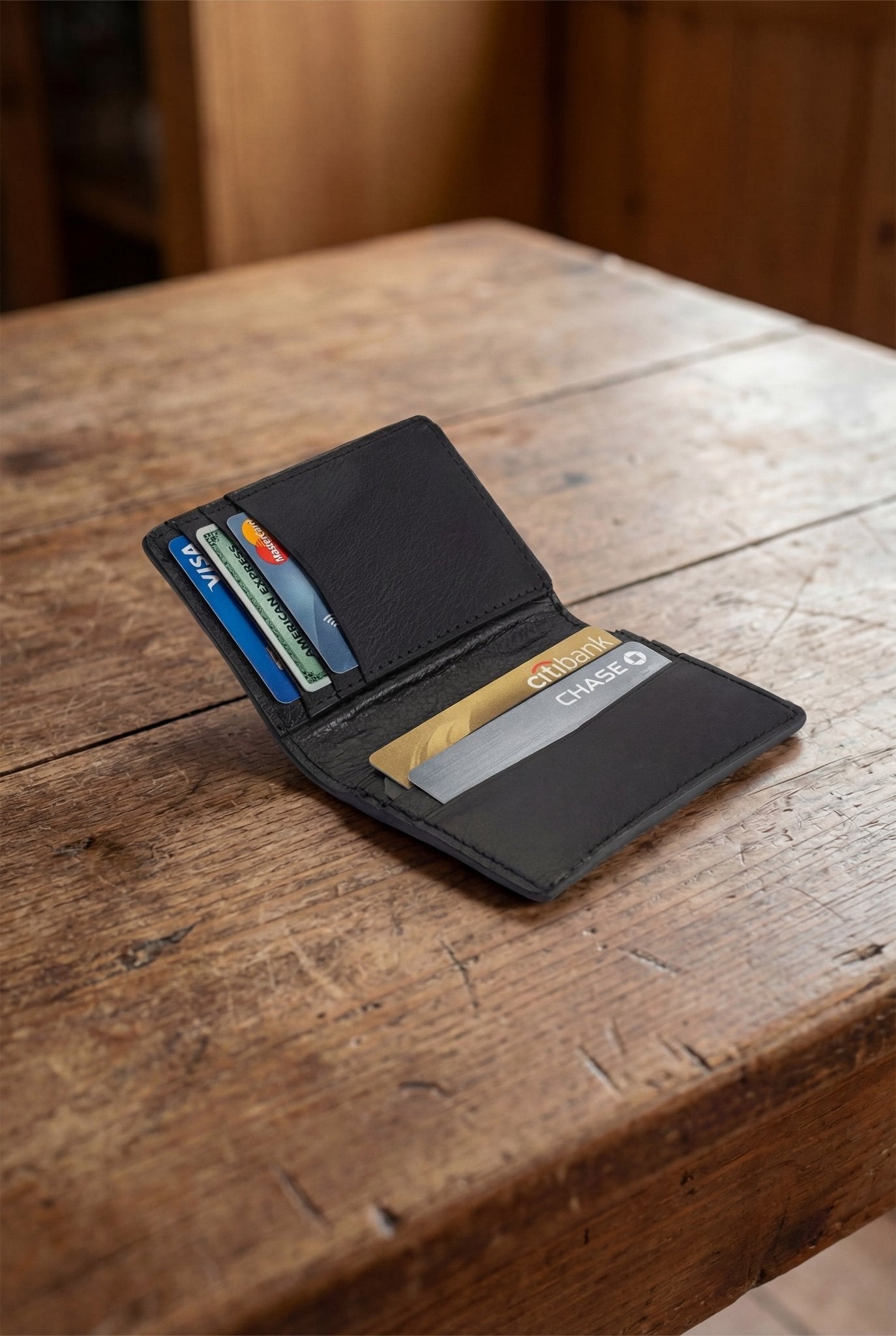 CARD WALLET CH608 BKA "RFID PROTECTION"