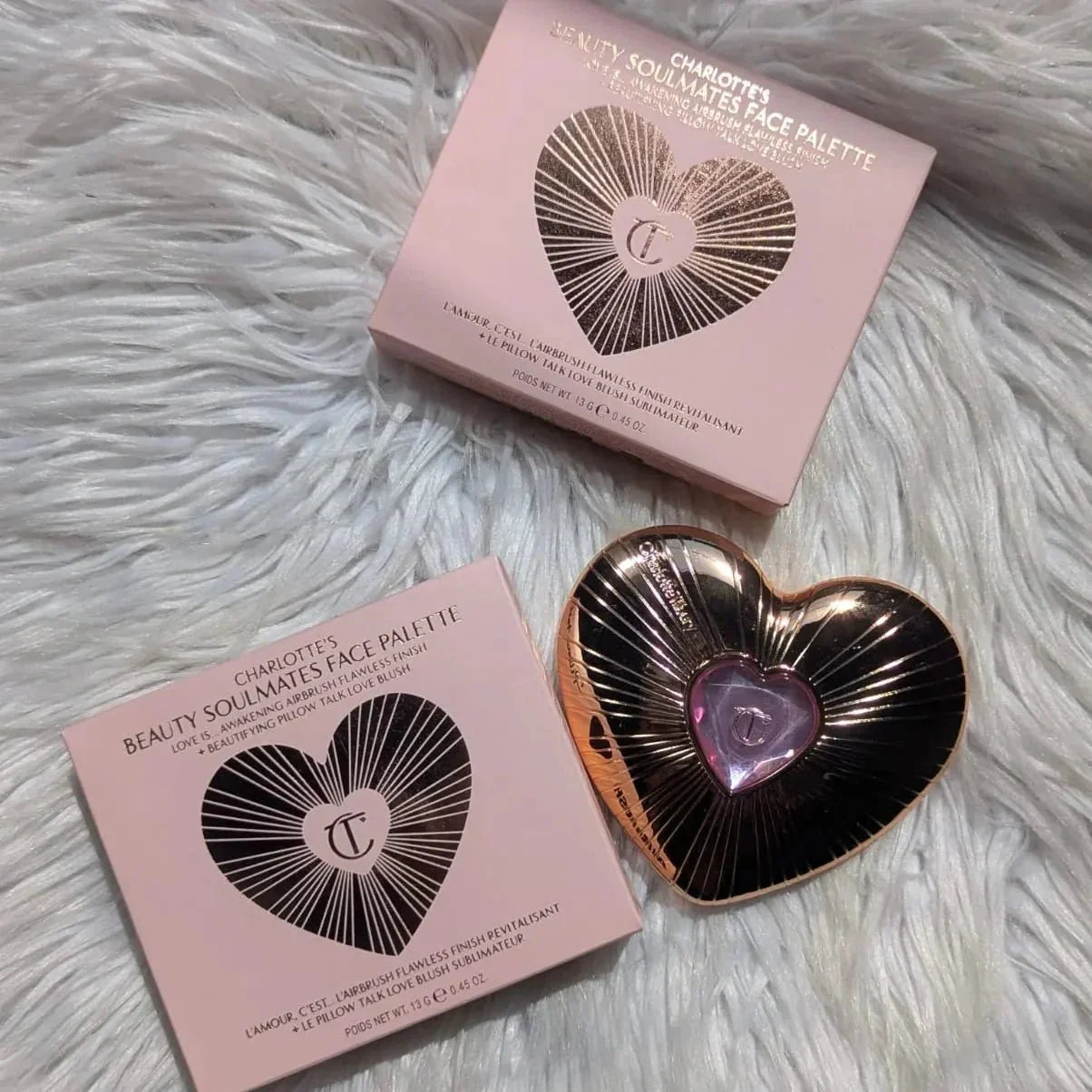 Charlotte Tilbury Pillow Talk Beauty Soulmates Face Palette - 13g