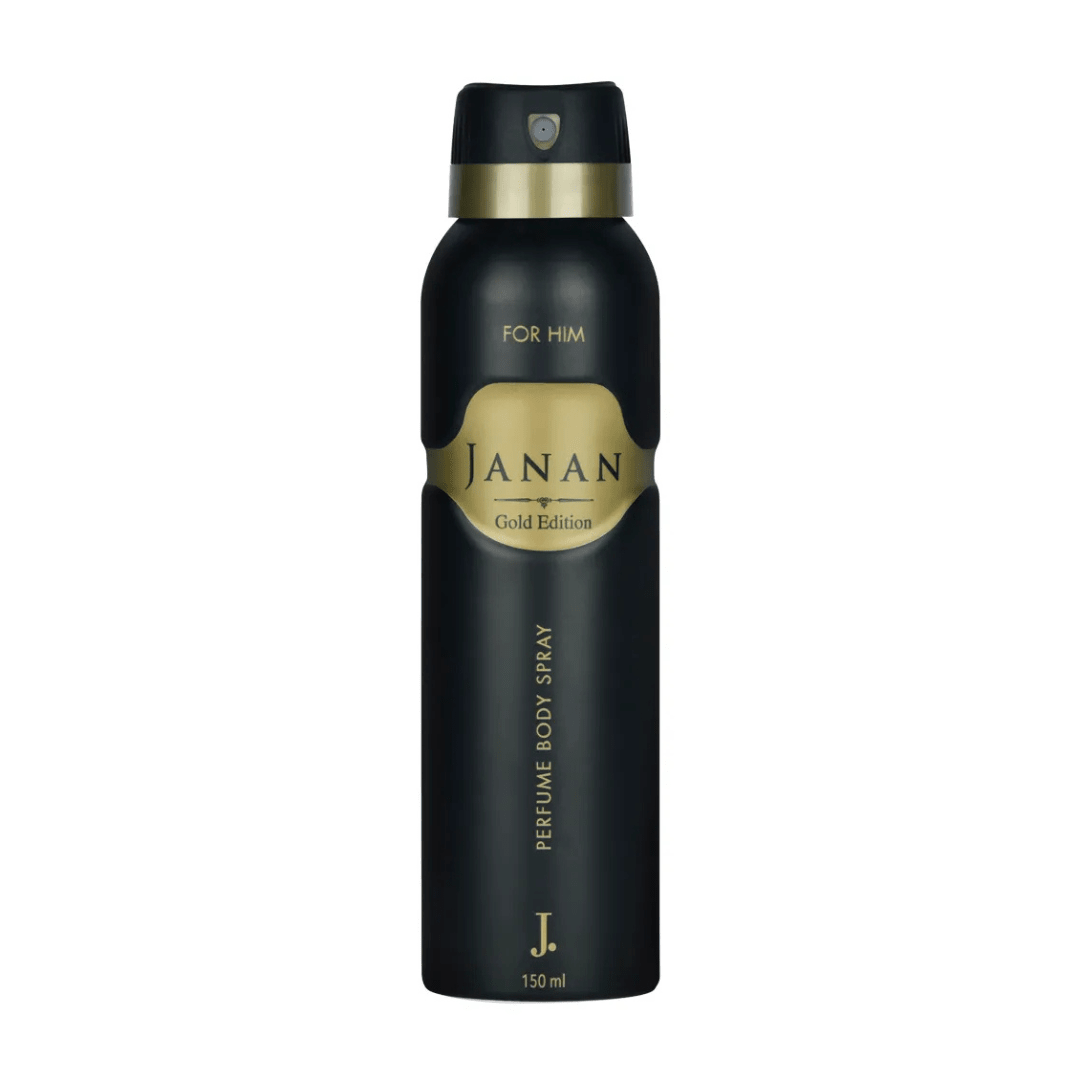 Junaid Jamshed J. Janan Gold Edition For Him Perfume Body Spray 150ml