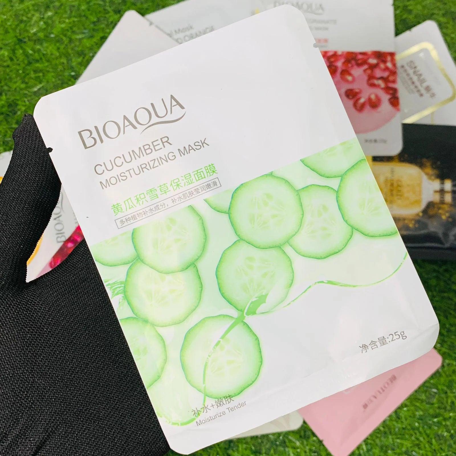 Moisturizing Face Sheet Masks - 10pcs