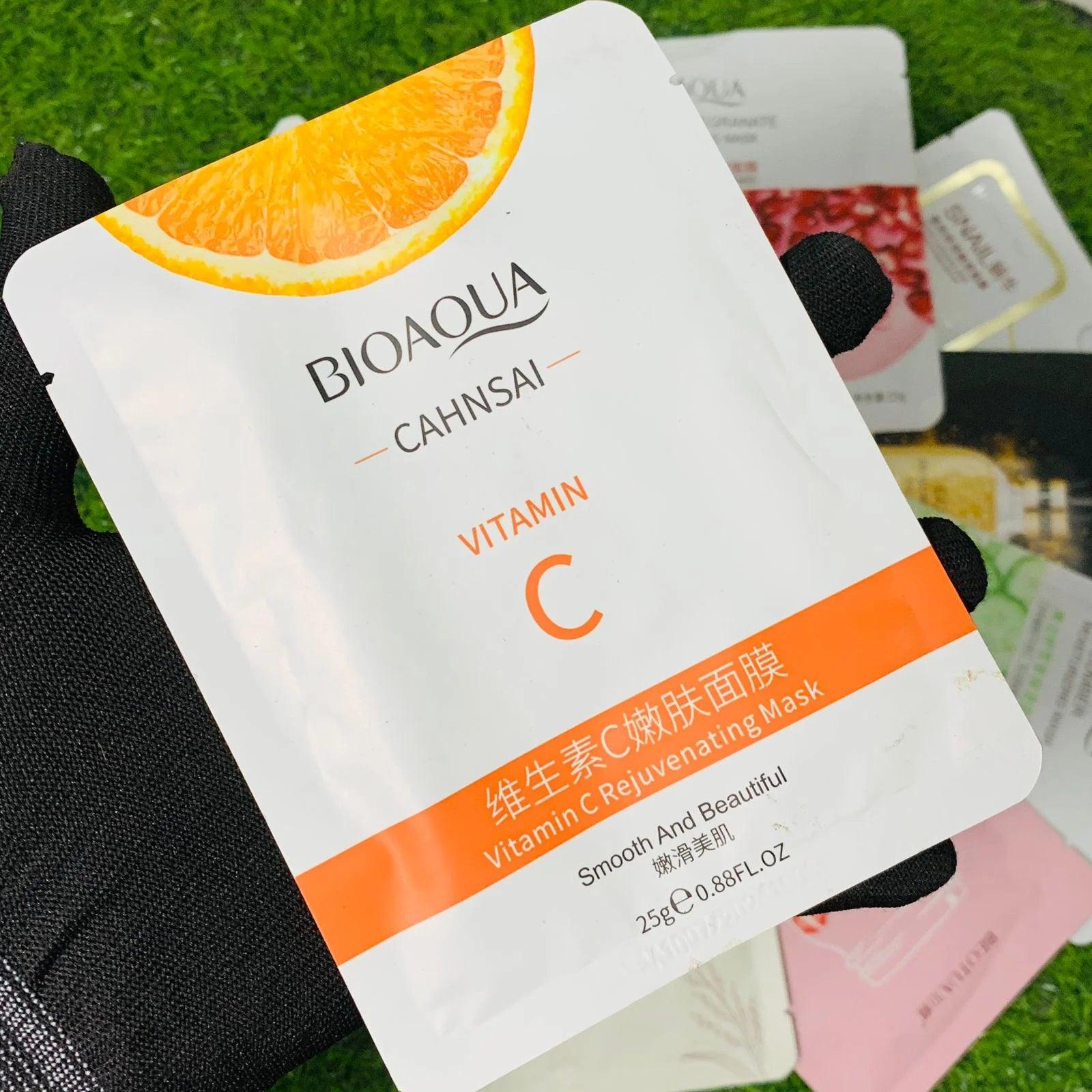 Moisturizing Face Sheet Masks - 10pcs