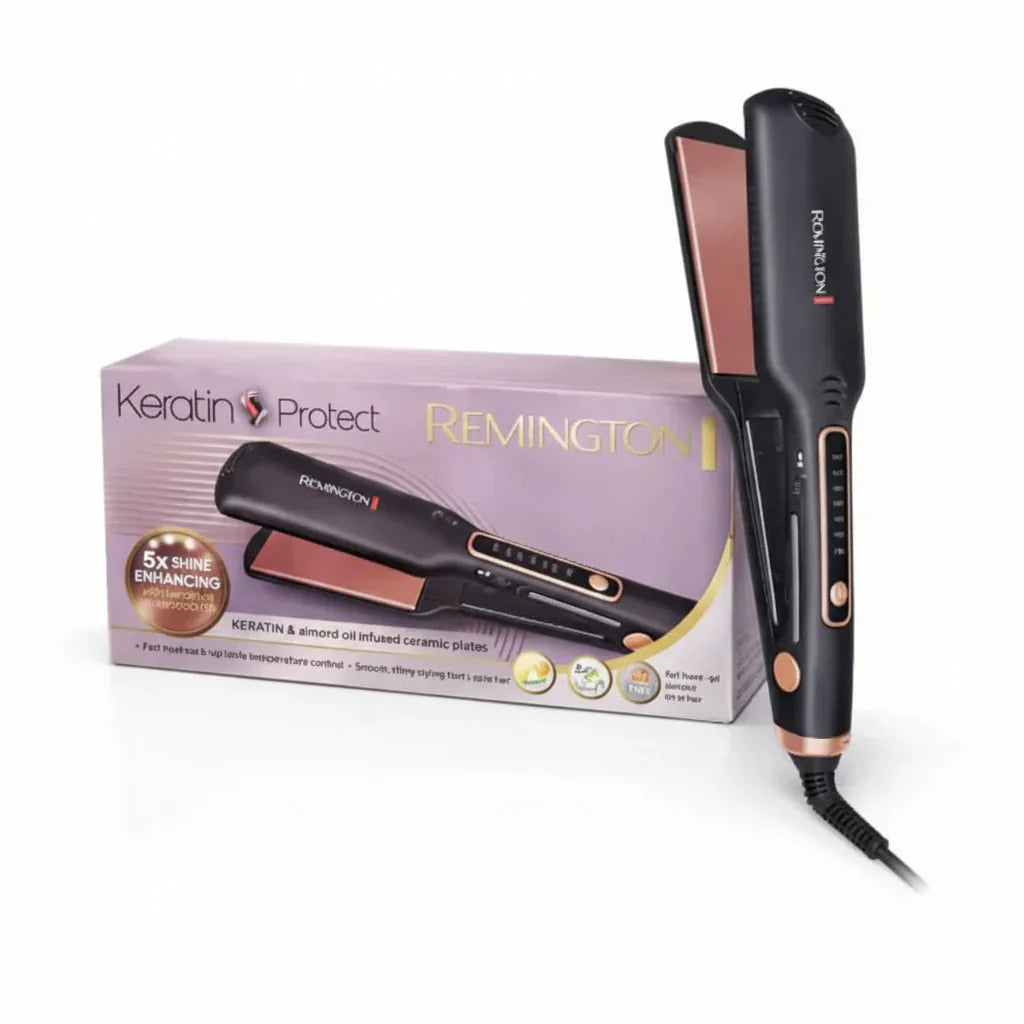 Remington Keratin Protect Hair Straightener 3x Shine Enhance