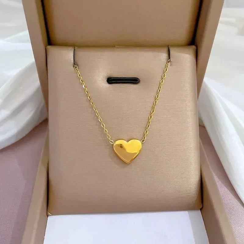 Stainless Steel Heart Chain
