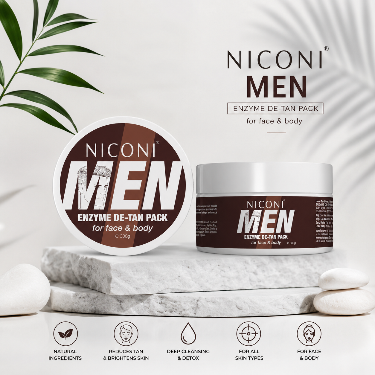 Niconi Men Enzyme De-Tan 300g