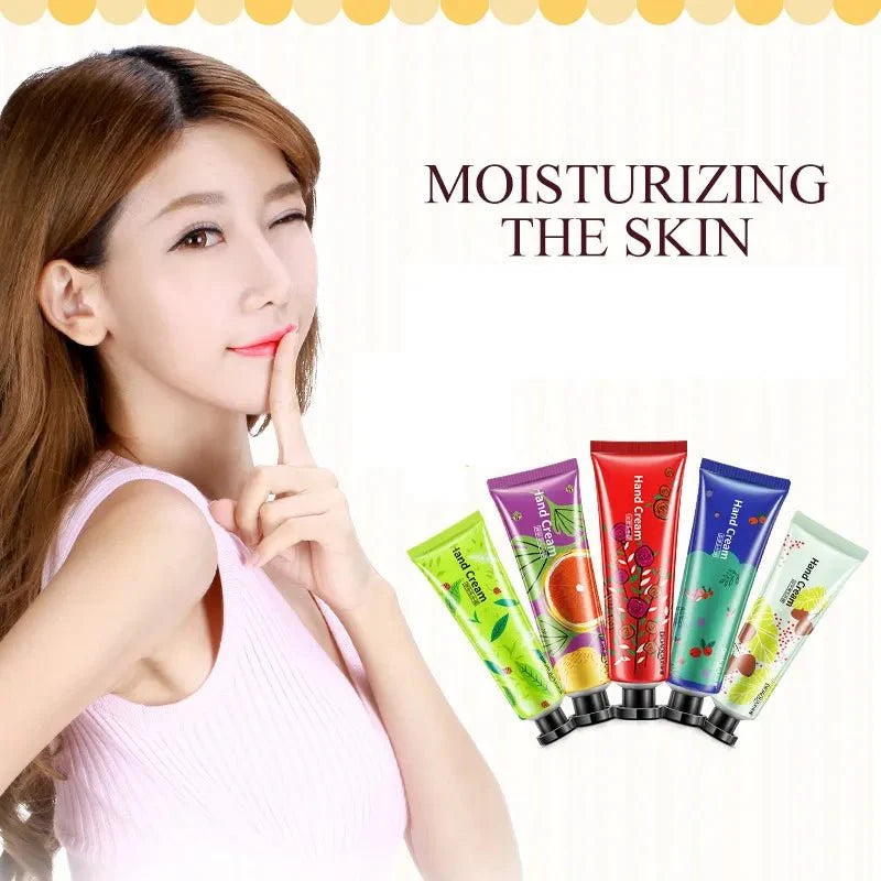 Bioaqua Plant Fragrance Moisturizing Hand Cream Set - Pack of 5