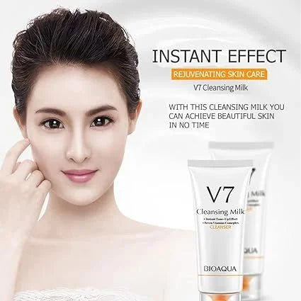 Bioaqua V7 Deep Hydration Facial Cleansing Milk (Cleanser)