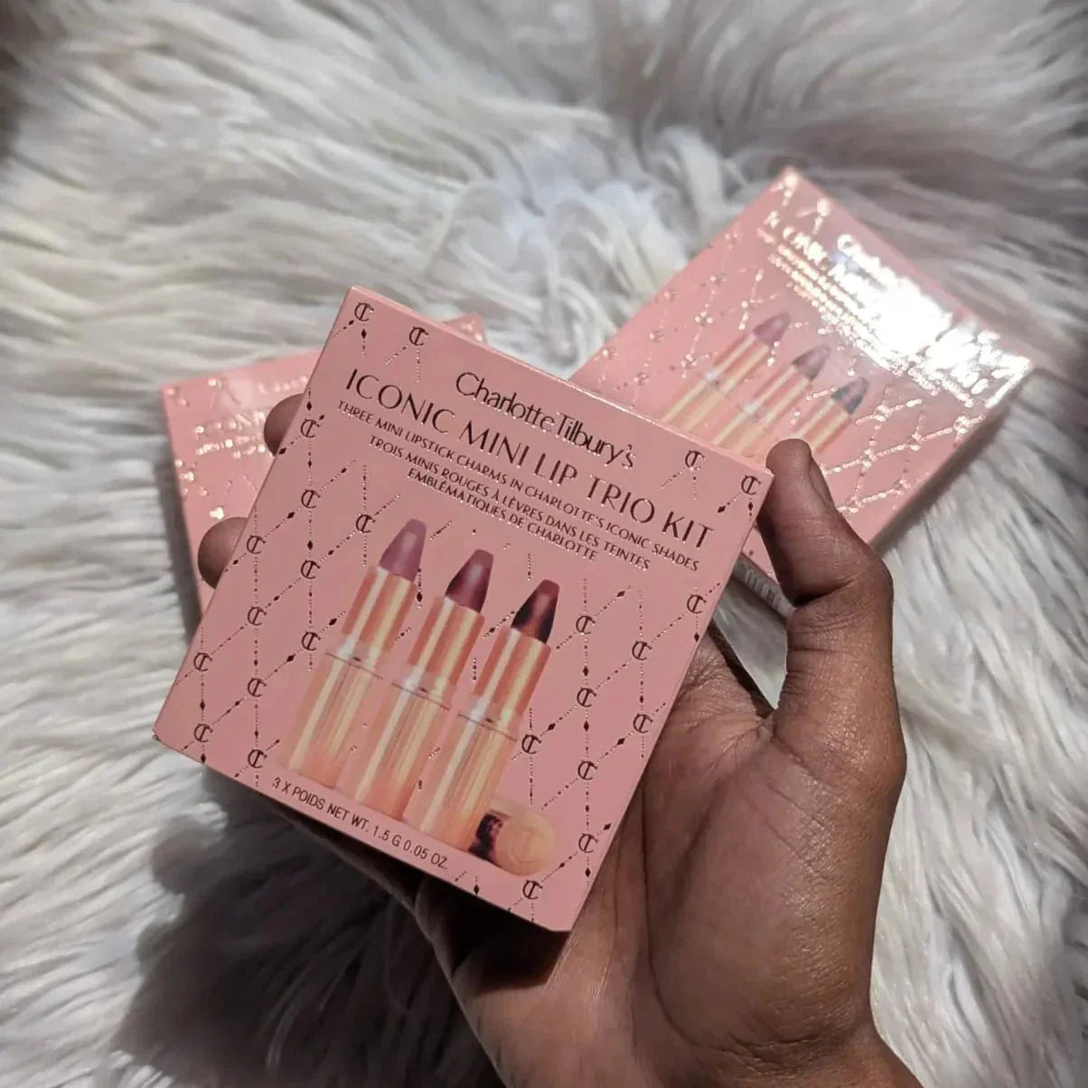 Charlotte Tilbury's  Iconic Mini Lip Trio Kit