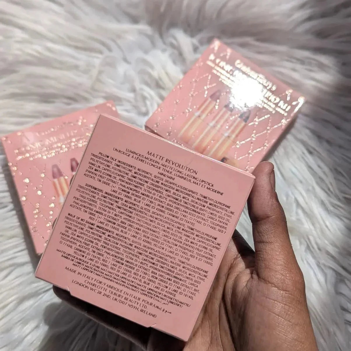 Charlotte Tilbury's  Iconic Mini Lip Trio Kit