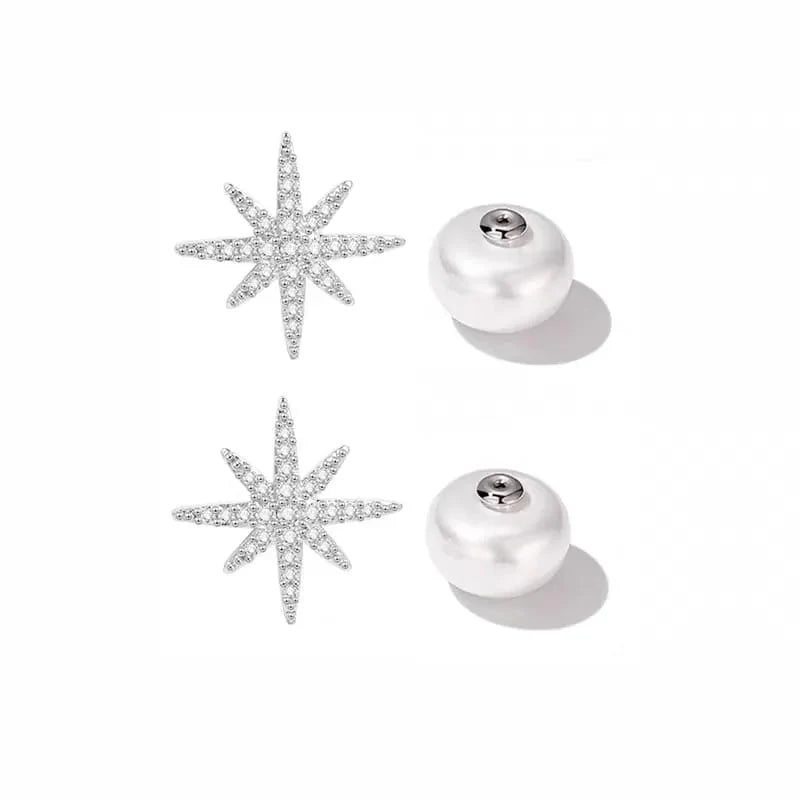 Korean Style Front & Back Earrings
