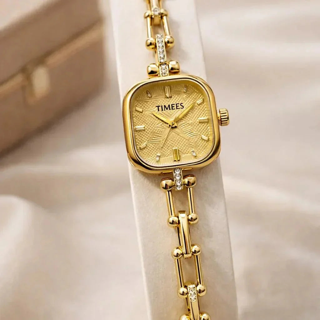 TIMEES Ladies Stainless Steel Watch
